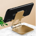 Customized Universal Aluminum Cell Phone Tablet Desk Charging Stand Portable Desktop Display Holder